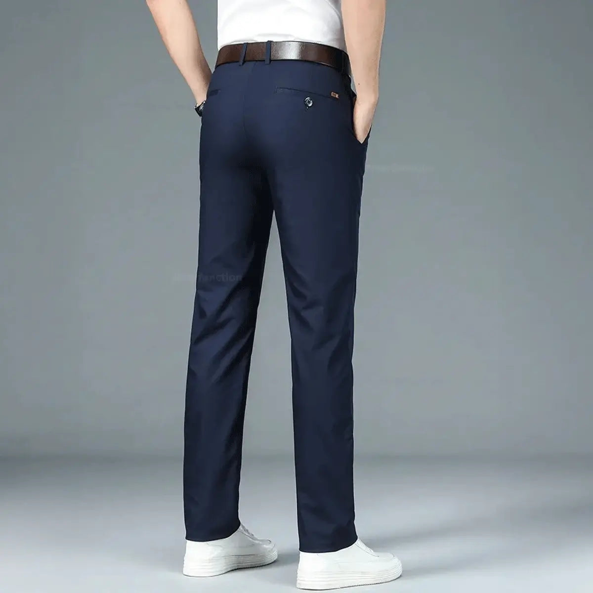 Calça Social Stretchy Luffy® (+ Cinto de Couro Grátis)