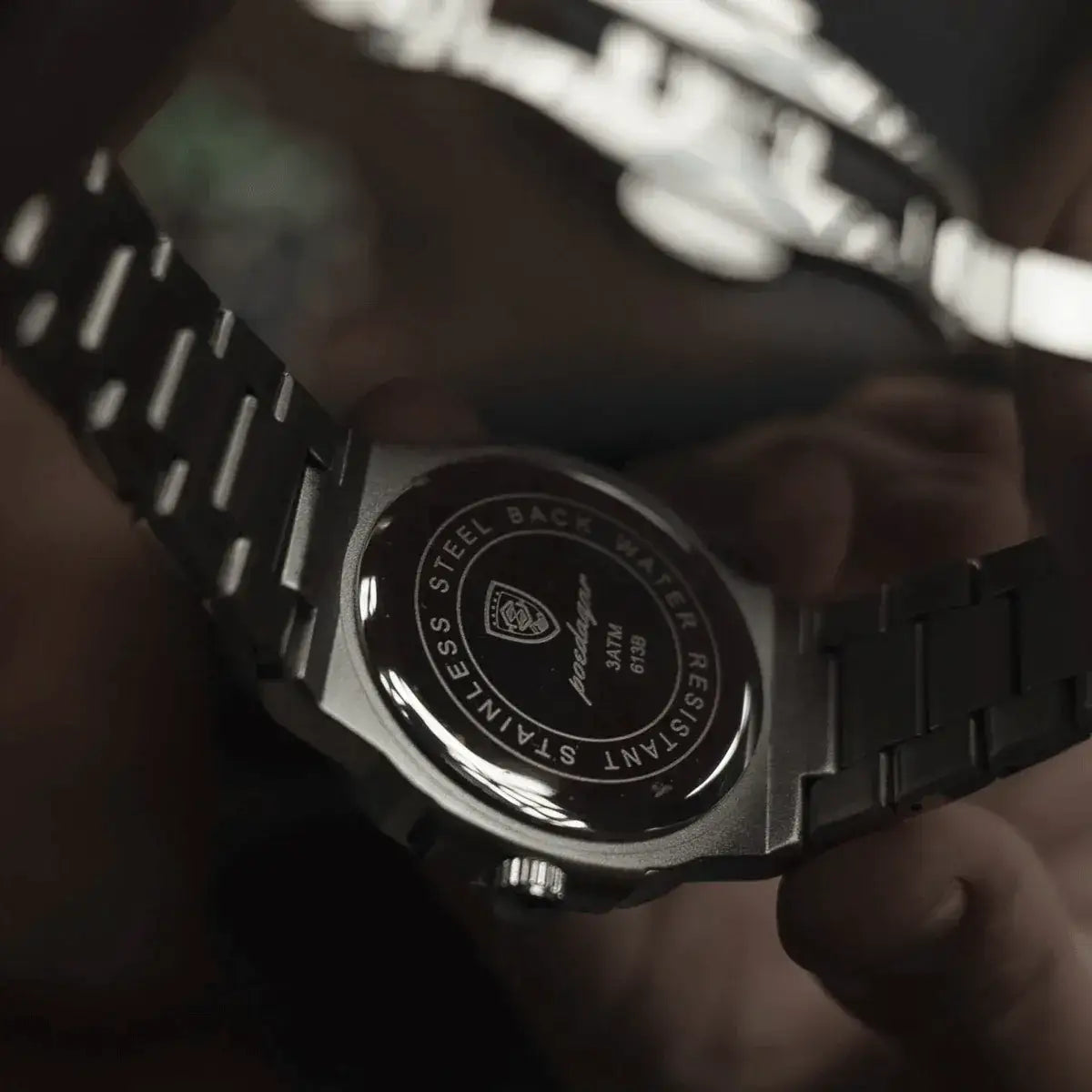 Relógio Masculino Luxe Nautilus™ com Kit de Pulseiras Grátis