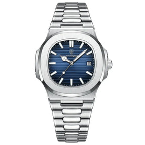 Relógio Masculino Luxe Nautilus™ com Kit de Pulseiras Grátis