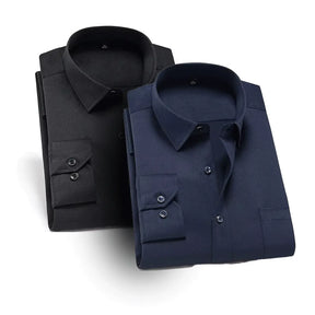 Conjunto Duas Camisas Sociais Masculinas Slim Fit UltraTech™
