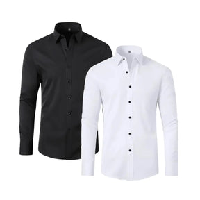 Conjunto Duas Camisas Sociais Masculinas Slim Fit UltraTech™