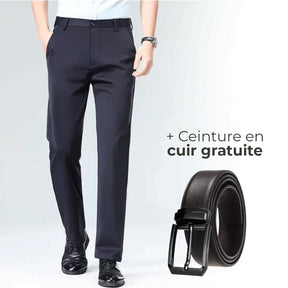 Calça Social Stretchy Luffy® (+ Cinto de Couro Grátis)
